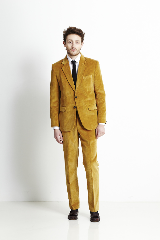 Mustard 8 Wale Corduroy